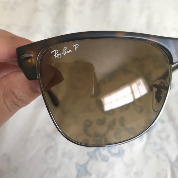 [ray-ban] polarized clubmaster sunglasses - Picture 7 of 8